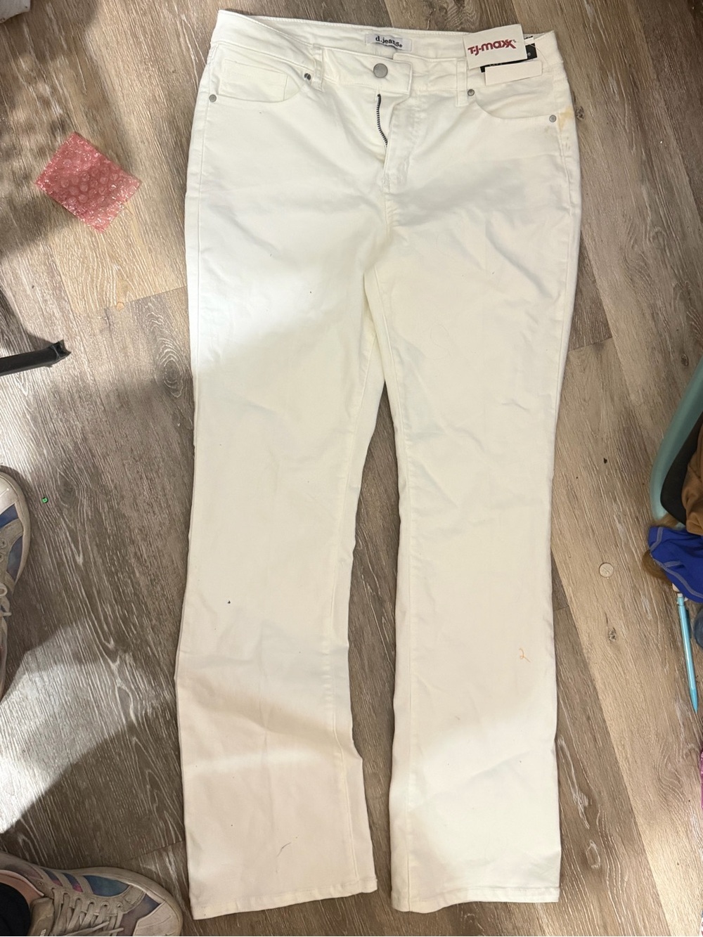 d. jeans White High Waist Skinny Boot Jeans - Picture 4 of 8